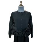 ショッピングミュール Mewl ミュール ペタルフリルカーディガン