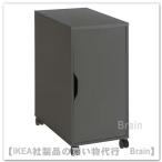 ＩＫＥＡ/イケア　ALEX/アレクス　収納ユニット キャスター付36x76 cm　ダークグレー(095.826.83/09582683)