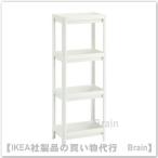 IKEA/ Ikea VESKEN/ves талон полка единица 36x23x100 cm белый (203.078.67)