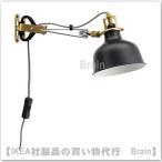 ＩＫＥＡ/イケア　RANARP　ウォール/ クリップ式 スポットライト　ブラック(203.314.00)