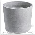 IKEA/ Ikea BOYSENBAR горшок покрытие 15 cm светло-серый (704.787.29/70478729)