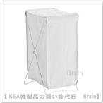 ＩＫＥＡ/イケア　TORKIS　ランドリーバスケット90 L　ホワイト/グレー（303.199.78）