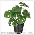 IKEA/イケア FEJKA/フェイカ 人工観葉植物32 cm モンステラ(304.933.45)