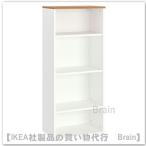 IKEA/イケア SKRUVBY/スクルーヴビー 本棚60x140 cm ホワイト(405.088.55/40508855)