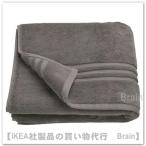 ショッピングikea ＩＫＥＡ/イケア　BROKGLIM/ブロークグリム　バスタオル70x140 cm　グレー（406.120.17/40612017）