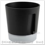 IKEA/ Ikea VARDTRAD/vorudotoredo автоматика полив c функцией цветочный горшок 12 cm прозрачный / уголь (505.708.61/50570861)