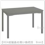 IKEA/イケア HAUGA/ハウガ ダイニングテーブル4人用 グレー/バーチ材突き板(505.792.20/50579220)