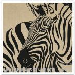 IKEA/ Ikea PJATTERYD/p.ete Lead искусство 56x56 cm простой . зебра (505.907.55/50590755)