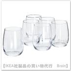 ショッピングikea 【数量限定】ＩＫＥＡ/イケア　STORSINT/ストルシント　グラス10 cm　6個セット（603.962.82）