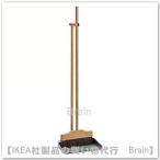 ショッピングikea ＩＫＥＡ/イケア　VINDSIKT/ヴィンドシクト　ちり取り/ほうき　竹/グレーグリーン（606.081.18/60608118）