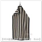 ショッピングikea ＩＫＥＡ/イケア　SLANHOSTMAL/スローンホストマル　ハンドタオル40x70 cm　ブラック/ライトベージュ（705.760.32/70576032）