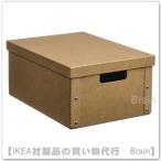 ＩＫＥＡ/イケア　GARDESGARD/イェルデスゴルド　収納ボックス ふた付き25x35x16 cm　ナチュラル（805.969.54/80596954）