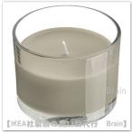 IKEA/ Ikea LOTSFAGEL/rotsu Vogel ароматическая свеча стакан ввод 6 cm*20 час сандаловое дерево & Pachi .li/ Brown (806.084.62/80608462)