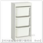ＩＫＥＡ/イケア　TROFAST/トロファスト　収納コンビネーション46x30x95 cm　ホワイト/ホワイト（895.848.62/89584862）
