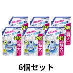 6個セット　キュキュット 【大容量】 ウルトラクリーン デカラクサイズ 食器用洗剤 食洗機用 食器も庫内もまるごと強力洗浄 無香性 詰め替え 1350g