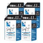 4個セット　レノア リセット セラム 柔軟剤 ミネラルジャスミンの香り 詰め替え 1,550mL [大容量]