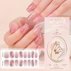 ネイルシール 硬化 ジェルネイル 硬化ネイルシール 硬化ジェル シンプル ナチュラル ネイルアート セルフネイル