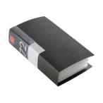 （まとめ）バッファローCD＆DVDファイルケース ブックタイプ 72枚収納 ブラック BSCD01F72BK 1個〔×5セット〕