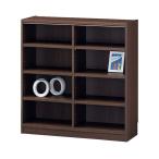 白井産業 木製棚タナリオ TNL-9087 ダークブラウン 〔約幅870×奥290×高900mm〕