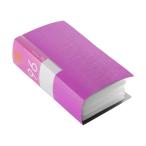 (まとめ) バッファローCD＆DVDファイルケース ブックタイプ 96枚収納 ピンク BSCD01F96PK 1個 〔×10セット〕