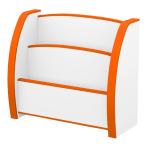  детский книжная полка / книжный шкаф ( тонкий модель orange ) ширина 50.7cm сделано в Японии интеллектуальное развитие мебель EVA Kids серии ... длина ( конечный продукт )