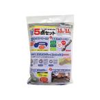 (まとめ) ダイオ化成 網戸張り替え5点セット ゴムのグレー 212007 1セット 〔×3セット〕