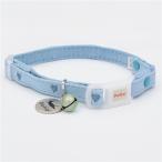 ( суммировать )CAT COLLAR Heart кожа цвет голубой (×3 комплект ) ( кошка сопутствующие товары / ошейник )
