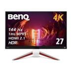 ベンキュージャパン BenQ MOBIUZ EX2710U ゲーミングモニター(27インチ/4K/IPS/144Hz/PS5対応/2.1chスピーカー/マイク搭載/FreeSync Premium Pro/)