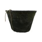 植木鉢 おしゃれ 陶器鉢 MOSSポット KT102-240 8号(24cm) 鉢底穴有り 素焼き鉢 テラコッタ レッド ブラック