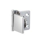 ガラス丁番 GH34-8CR-K かぶせ扉用 扉幅: 450以下_扉高さ: 700以下スガツネ工業 LAMP ランプ