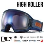 ダイス ゴーグル 調光ウルトラレンズ 19-20モデル ハイローラー ネイビー スキー スノーボード DICE [ HR94265NAV ] HR-CU/LPICEd-PAF NAV