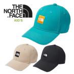 ノースフェイス 子供 キッズ キャップ 帽子 THE NORTHFACE NNJ02020 K SQUARE LOGO CAP スクエアロゴキャップ  0520