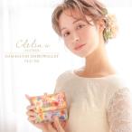 財布 レディース がま口財布 小さめ ミニ財布 ミドルウォレット 三つ折り 本革 大容量 レザー エナメル クロコ型押し 花柄 フラワー柄 上品 Clelia-u- CLU-702