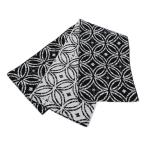 ショッピング浴衣 帯 着物美人 送料無料 浴衣帯 長尺 日本製 半幅帯 細帯 夏帯 帯 四寸帯 浴衣帯黒 半幅帯黒 浴衣帯七宝 浴衣半幅帯 女浴衣帯 【 黒 白 七宝 】s461313k