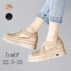 パンプスサンダル サマーブーツ 厚底サンダル 7cmUP レディース ブーツサンダル パンプス 靴 メッシュ編み シースルー フラワーレース 歩いやすい おしゃれ 夏