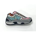 CHANEL シャネル スニーカーモチーフ ブローチ メタル×レジン マルチカラー J19 P刻印  ...