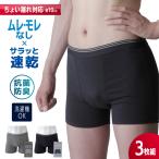 ショッピング男性用 失禁パンツ 男性用 トランクス ちょい漏れ対応 ジェントルテック ボクサーパンツ  (同色・同サイズ)3枚組 約10cc程度 ちょい漏パンツ 尿漏れ 追っかけ漏れ