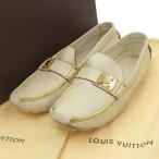 Yahoo! Yahoo!ショッピング(ヤフー ショッピング)ルイヴィトン LOUIS VUITTON スハリ ドライビングシューズ ブロン デッキシューズ ローファー 靴 本物保証 箱・布袋付