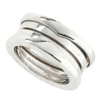 Yahoo! Yahoo!ショッピング(ヤフー ショッピング)ブルガリ BVLGARI B-ZERO1 ビーゼロワン リング 指輪 3バンド K18WG #48 7.5号 AN191024 本物保証 箱付 超美品