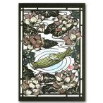 和道楽 切り絵 ちぎり絵 貼り絵ポストカード かえる