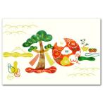  стильный открытка с видом сообщение открытка мир 