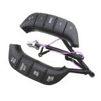 カーアクセサリーステアリングホイールスイッチオーディオラジオ制御 84250-PJL 三菱パジェロ2007-2019　オーディオボタン