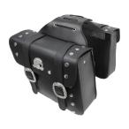  american Harley Classic custom заклепки есть мотоцикл боковая сумка сумка место хранения мотоцикл box кожзаменитель кожа чёрный черный левый и правый в комплекте 
