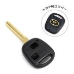 ю [ почтовая доставка бесплатная доставка ] Toyota Land Cruiser Prado 120 серия болванка ключа оригинальный покрытие "золотая" эмблема TOY43 поверхность 2 кнопка вне паз 45mm×8mm