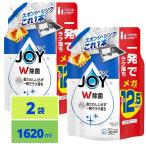 ジョイ W除菌 食器用洗剤 さわやか微香 詰め替え 1620ml x2袋 大容量