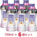 レノア アロマジュエル お洗濯の香り付けビーズ ホワイトムスクの香り 本体 特大 700ml x6個