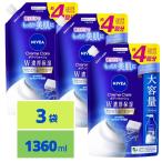 ニベア クリームケア ボディウォッシュ Ｗ濃厚保湿 ヨーロピアンホワイトソープの香り つめかえ用 1