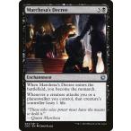 MTG ■黒/英語版■ 《マルチェッサの命令/Marchesa's Decree》コンスピラシー:王位争奪 CN2