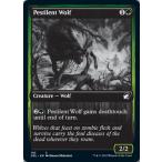MTG ■緑/英語版■ 《伝染病の狼/Pestilent Wolf》イニストラード:ダブルフューチャー DBL