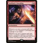 MTG ■赤/英語版■ 《サルカンの封印破り/Sarkhan's Unsealing》 基本セット2019 M19